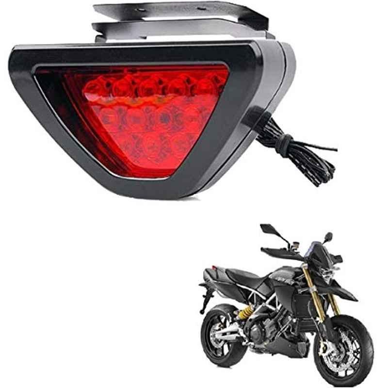 Kozdiko 12 LED Triangle Shape Bike Brake Light with Flash Mode for Aprilia Dorsodurao 1200 ABC, koz_94820