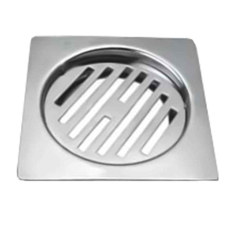 IRIS GT-113 4x4 inch Stainless Steel Anti Foul Bathroom Floor Drainer