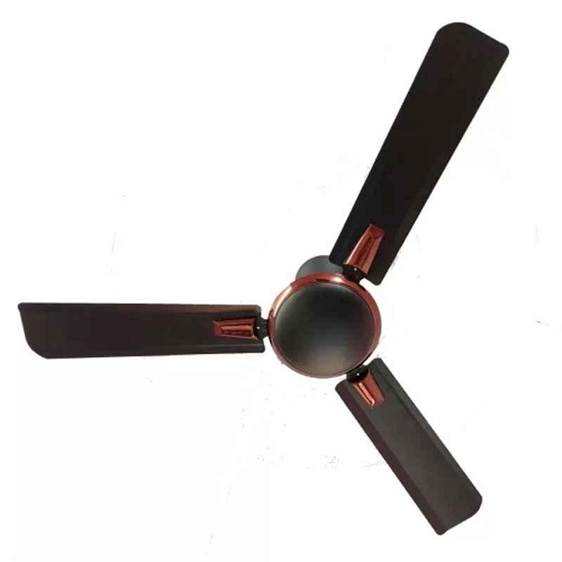 Vertex La-Vega 55W Smoke Brown Ceiling Fan, VTX-LA-VEGA-SB20017, Sweep: 1200 mm