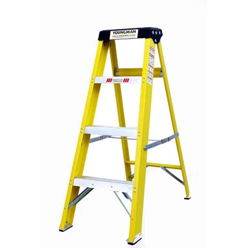 Youngman 150kg 3 Step FRP Multipurpose Folding Ladder, FRPS04