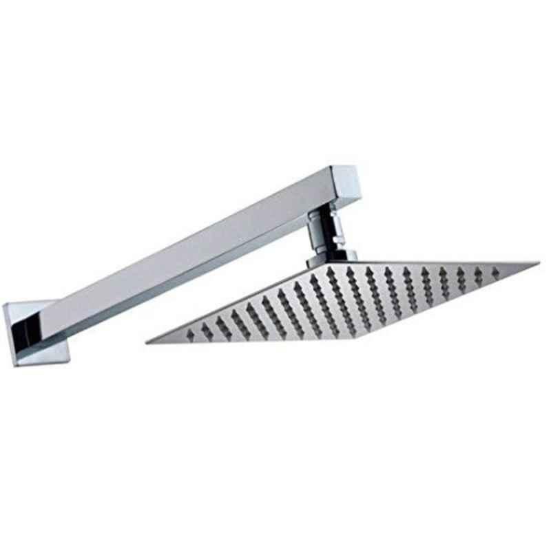 IRIS 4 inch Stainless Steel 304 Silver Head Shower with 15 inch Arm