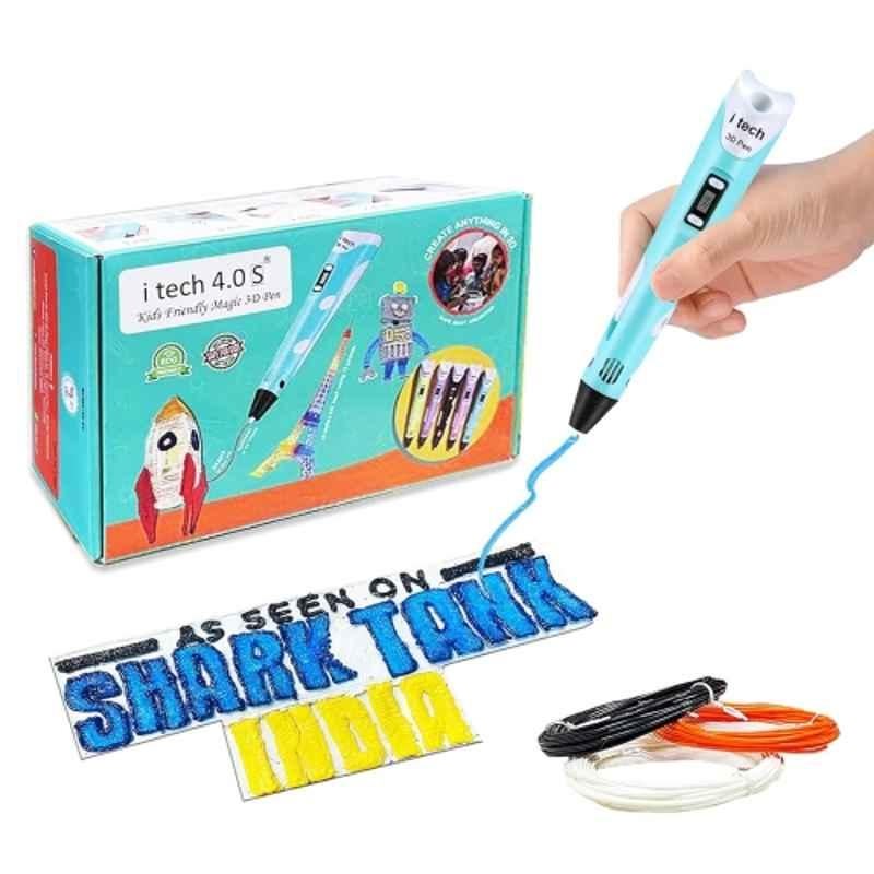 WOL3D I Tech Plastic Blue 3D Pen