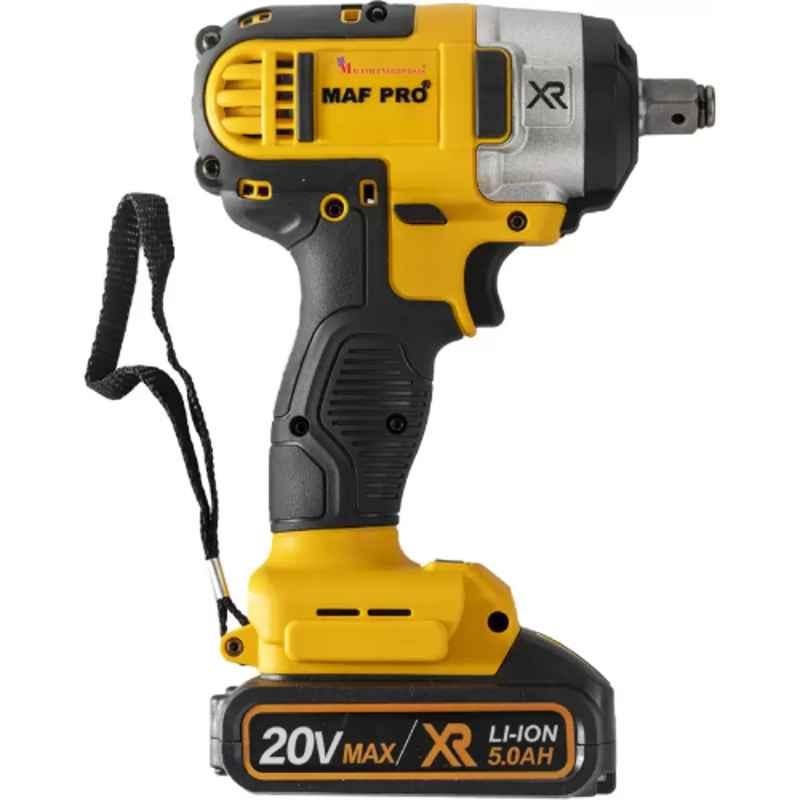 MAF PRO CIWLI2012 3200rpm Yellow & Black Cordless Impact Wrench