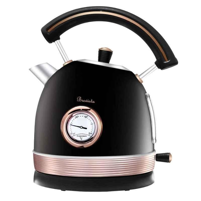 Inalsa Brewista 1.8L 1350W Black & Rose Gold Electric Kettle