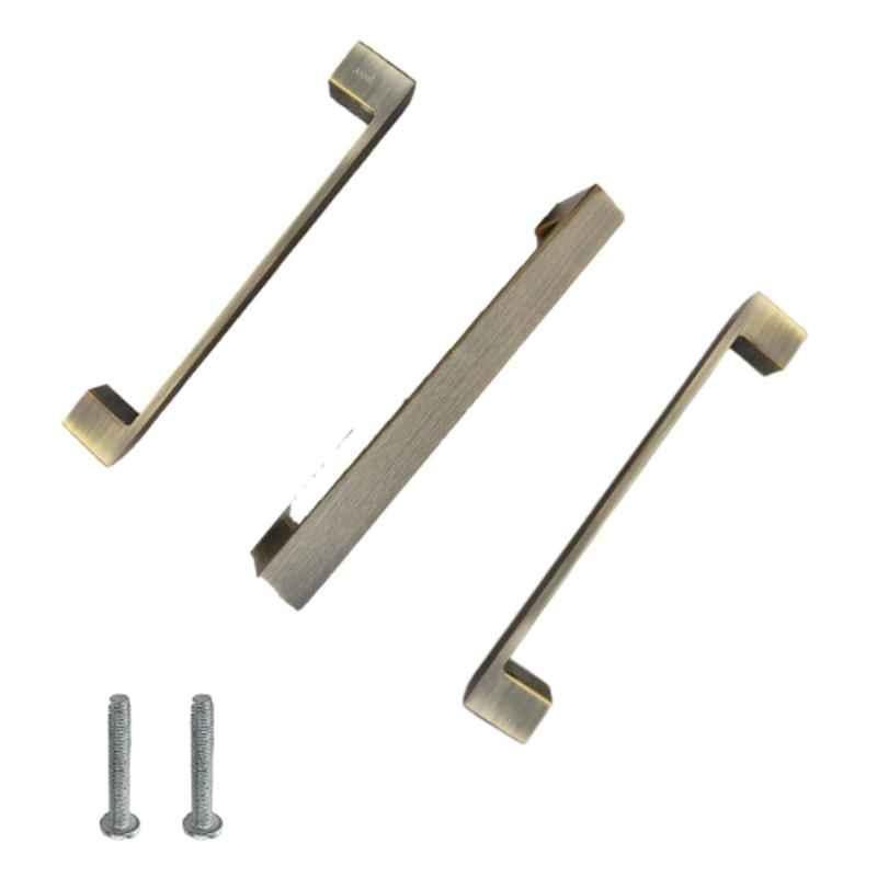 Atom PHS05 10 inch Brass Antique Finish Stainless Steel Pull Handle