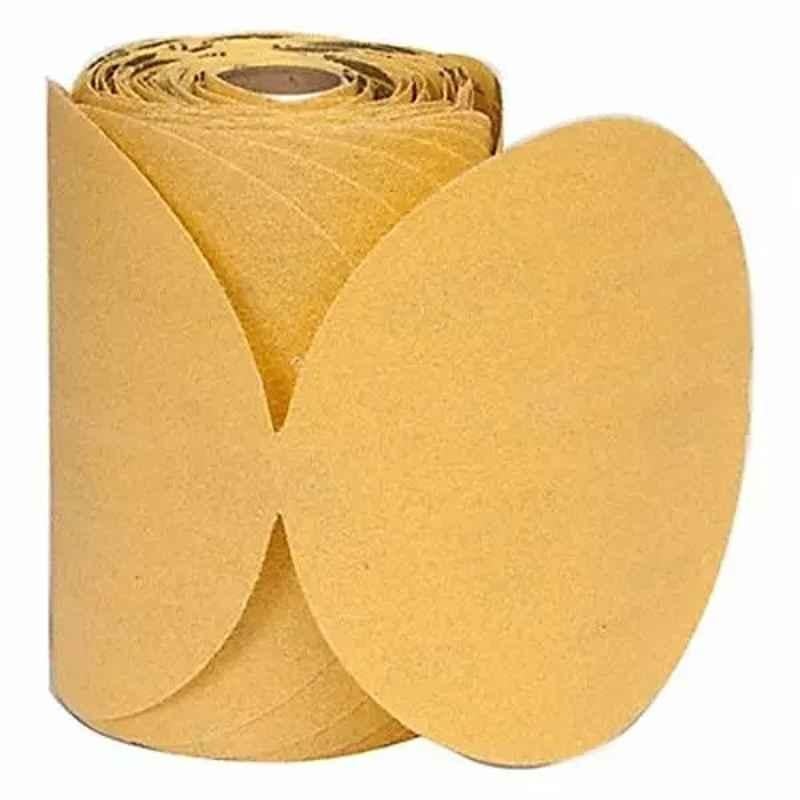 Norton 5 inch Aluminum Oxide PSA Sanding Disc Roll, 783RG3