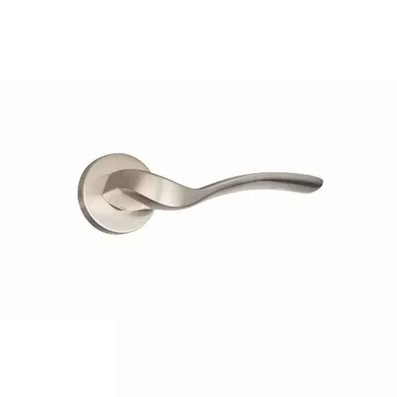 Yale Brass Silver Satin Finish Door Lever Handle, YPBL-803-SS