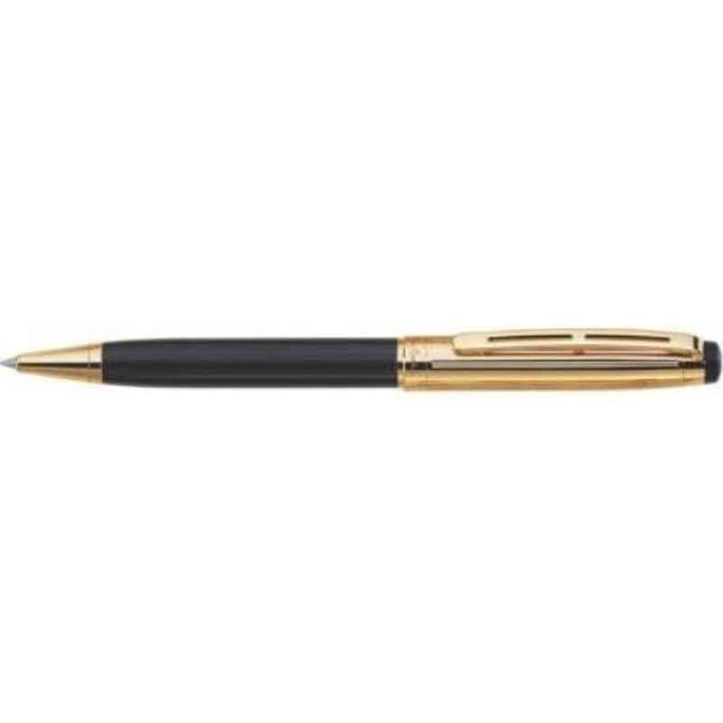 Pierre Cardin Blue Ink Gold Stone Black & Gold Exclusive Ball Pen