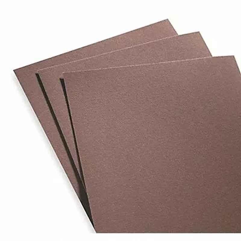 Norton 11x9 inch P240 Grit Aluminium Oxide Sanding Sheet, 66261126334 (Pack of 50)