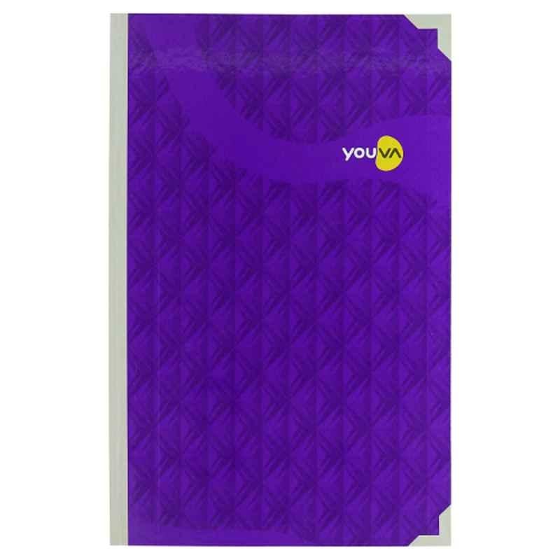 Navneet Youva 2Q 144 Pages Assorted Colour Case Bound Single Line Notebook, 22951 (Pack of 6)