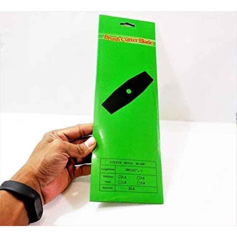 Farmo Tools 2T 1.6mm Metal Black Heavy Duty Blade for Grass Cutter, ASNE001