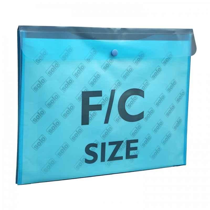 Solo FC Assorted Expandable Document Envelope with Button Closure, CH 118 (Pack of 100)