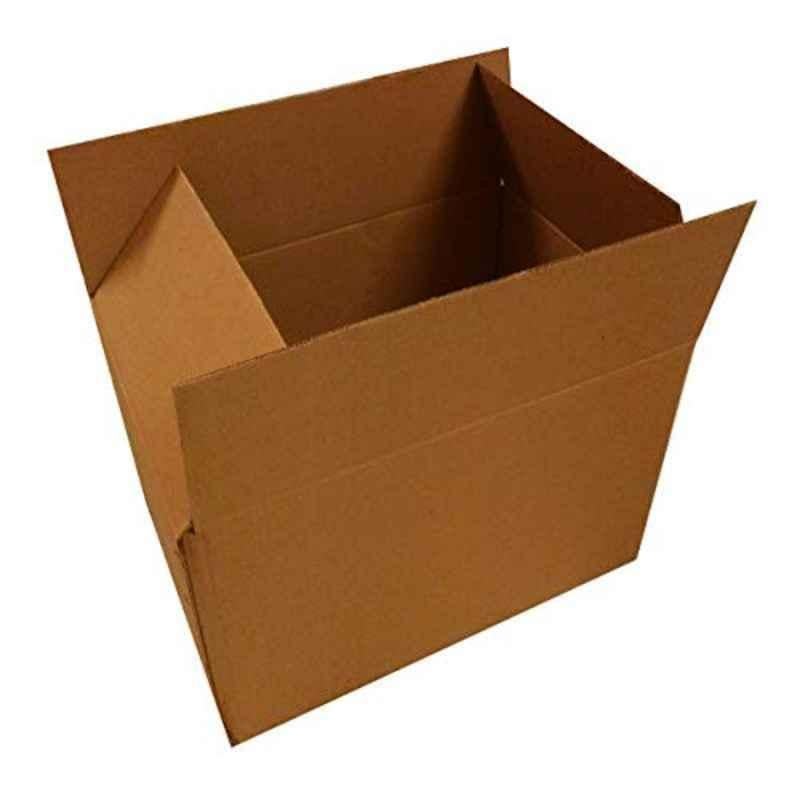 ABS 18x9x13 inch 5 Ply Paper Brown Rectangular Corrugated Box, ABS120 (Pack of 10)