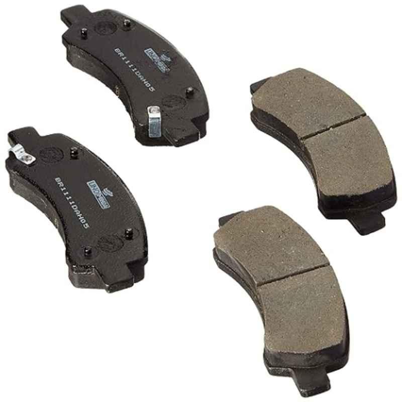 Uno Minda BR-1111 4 Pcs Alloy Steel Front Brake Pad Set for Tata Aria